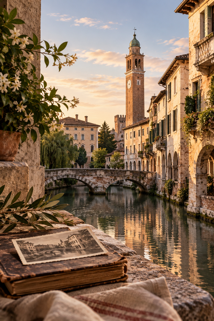 ¿Qué es el Tiramisù? Treviso, en la región italiana del Veneto, vinculada al origen del Tiramisù